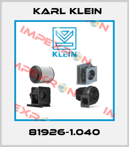 81926-1.040 Karl Klein