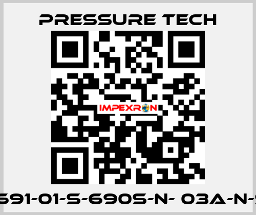 LF691-01-S-690S-N- 03A-N-SV Pressure Tech