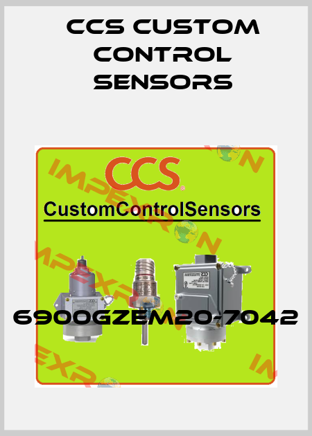 6900GZEM20-7042 CCS Custom Control Sensors