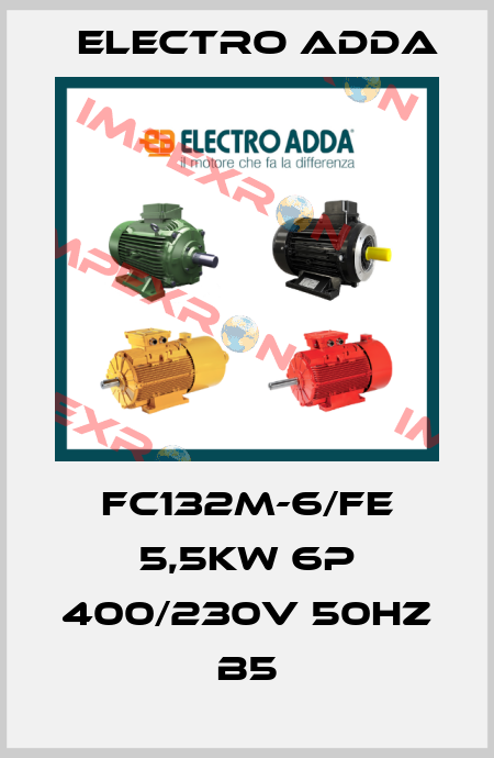 FC132M-6/FE 5,5kW 6P 400/230V 50Hz B5 Electro Adda