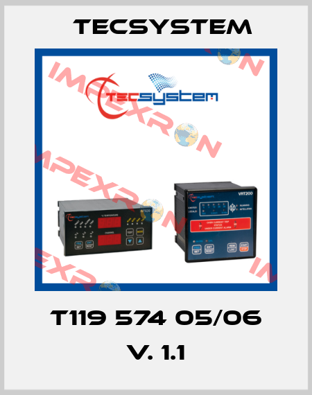T119 574 05/06 V. 1.1 Tecsystem