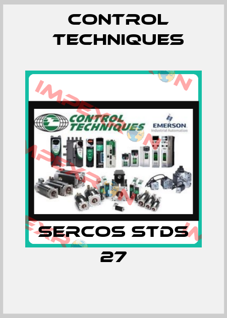 SERCOS STDS 27 Control Techniques