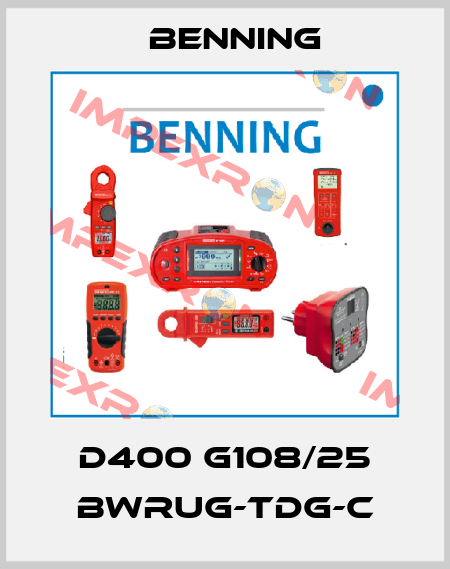 D400 G108/25 BWrug-TDG-C Benning