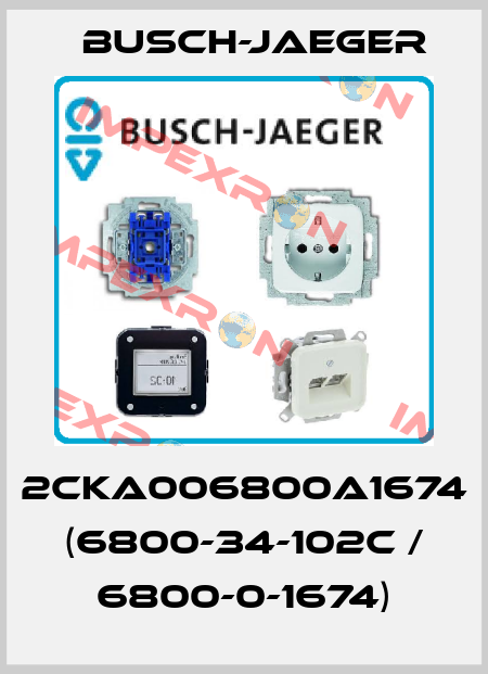 2CKA006800A1674 (6800-34-102C / 6800-0-1674) Busch-Jaeger