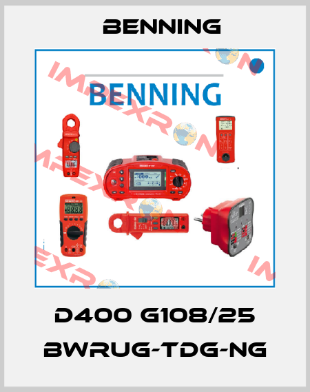 D400 G108/25 BWrug-TDG-NG Benning