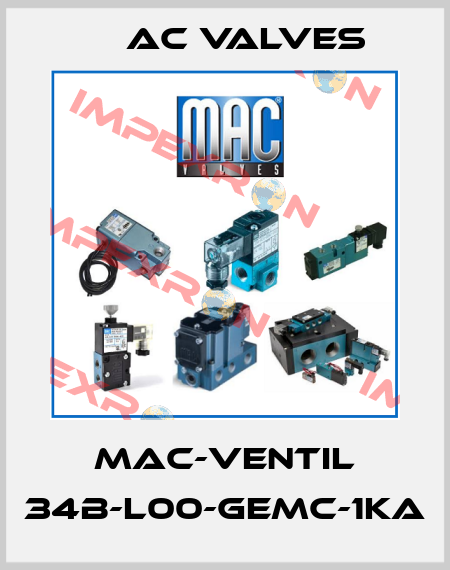 MAC-Ventil 34B-L00-GEMC-1KA МAC Valves