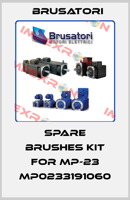 spare brushes kit for MP-23 MP0233191060 Brusatori