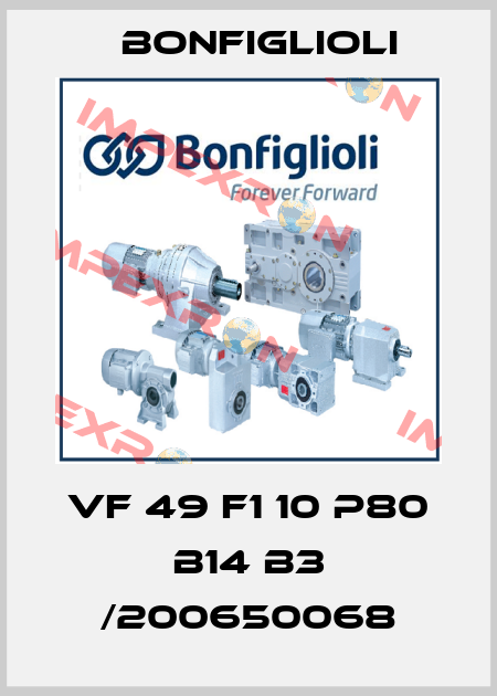 VF 49 F1 10 P80 B14 B3 /200650068 Bonfiglioli