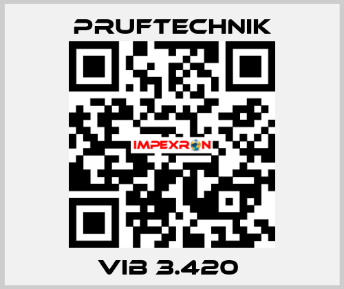 VIB 3.420  Pruftechnik