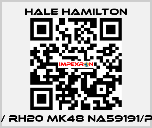 K1313  / RH20 MK48 NA59191/PI11495 HALE HAMILTON