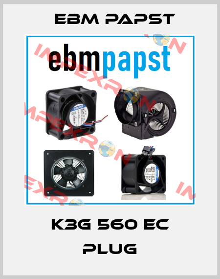 K3G 560 EC Plug EBM Papst