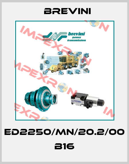 ED2250/MN/20.2/00 B16 Brevini