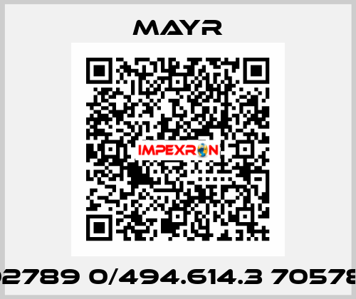 Y1102789 0/494.614.3 7057812-1 Mayr