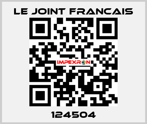124504 LE JOINT FRANCAIS