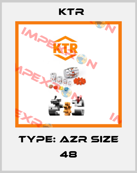 Type: AZR SIZE 48 KTR