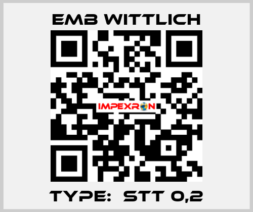 Type:  STT 0,2 EMB Wittlich