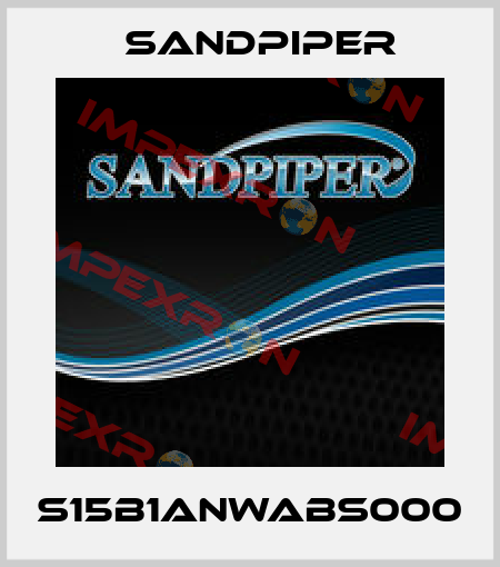 S15B1ANWABS000 Sandpiper