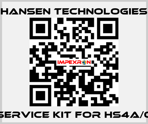 Service kit for HS4A/0 HANSEN TECHNOLOGIES