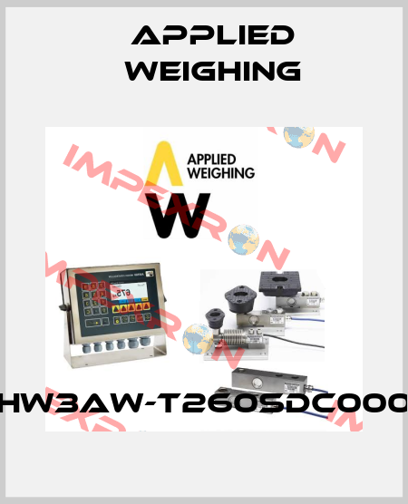 HW3AW-T260SDC000 Applied Weighing
