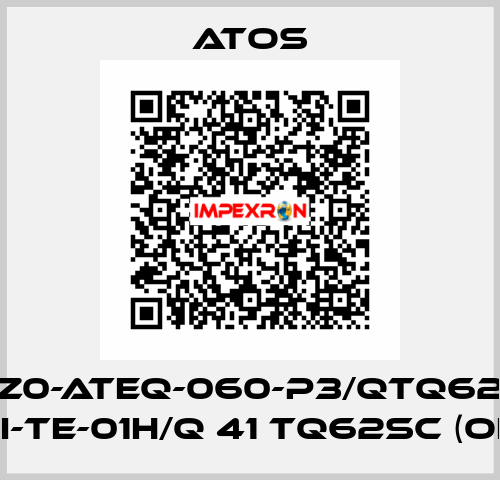 DHZ0-ATEQ-060-P3/QTQ62SC E-RI-TE-01H/Q 41 TQ62SC (OEM) Atos
