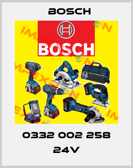 0332 002 258 24V Bosch