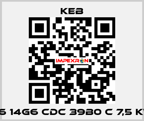 G6 14G6 CDC 39B0 C 7,5 kW KEB