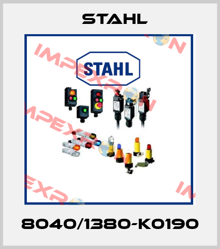 8040/1380-K0190 Stahl