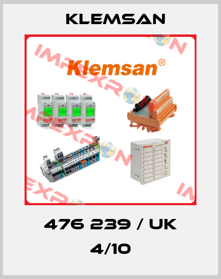 476 239 / UK 4/10 Klemsan