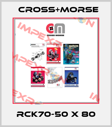 RCK70-50 x 80 Cross+Morse