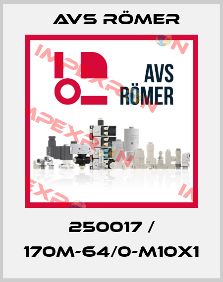 250017 / 170M-64/0-M10x1 Avs Römer