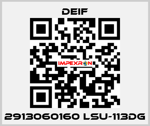 2913060160 LSU-113DG Deif