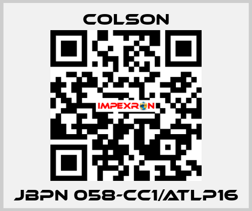 JBPN 058-CC1/ATLP16 Colson