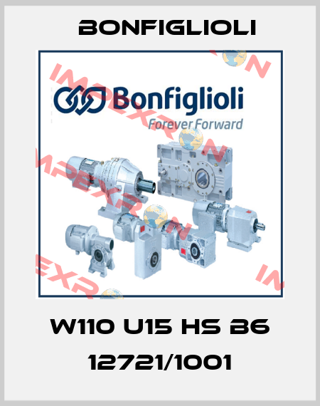 W110 U15 HS B6 12721/1001 Bonfiglioli