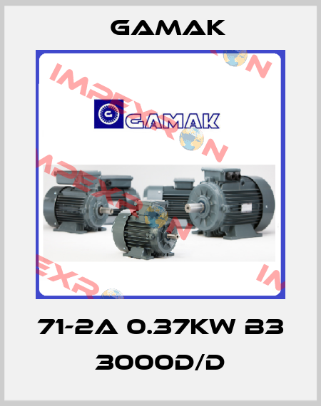 71-2a 0.37KW B3 3000D/D Gamak