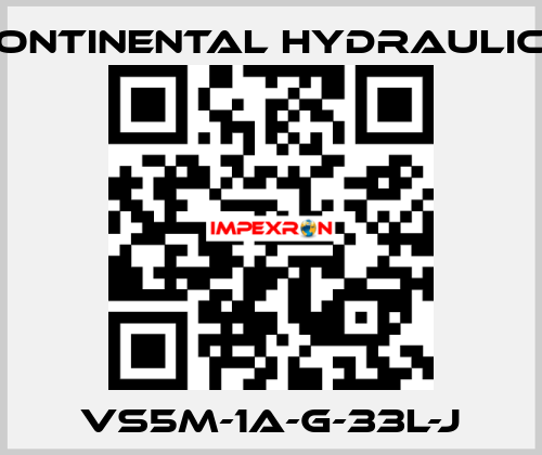 VS5M-1A-G-33L-J Continental Hydraulics