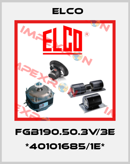 FGB190.50.3V/3E *40101685/1E* Elco