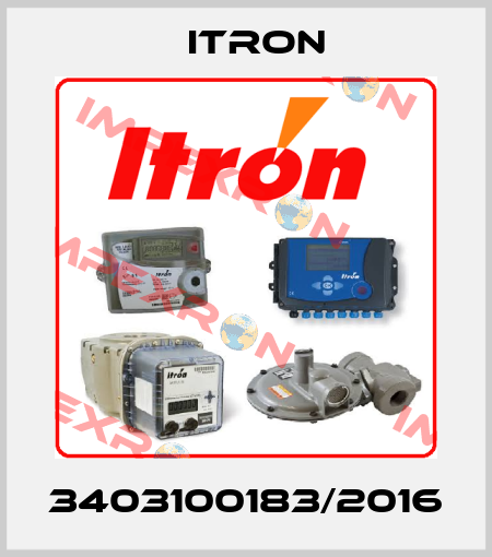 3403100183/2016 Itron