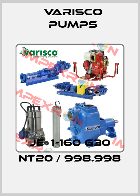 JE  1-160 G30 NT20 / 998.998 Varisco pumps