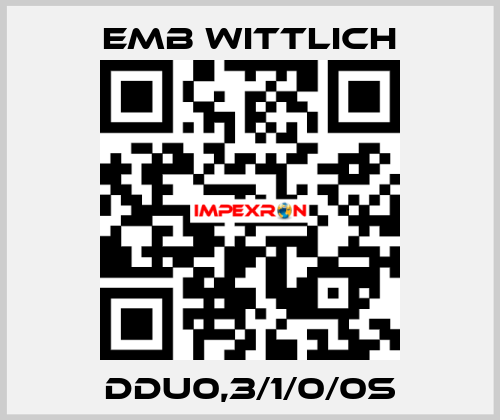 DDU0,3/1/0/0S EMB Wittlich