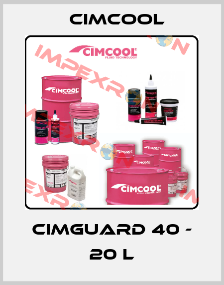 Cimguard 40 - 20 L Cimcool