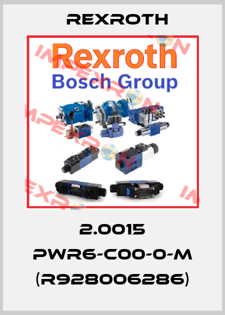 2.0015 PWR6-C00-0-M (R928006286) Rexroth
