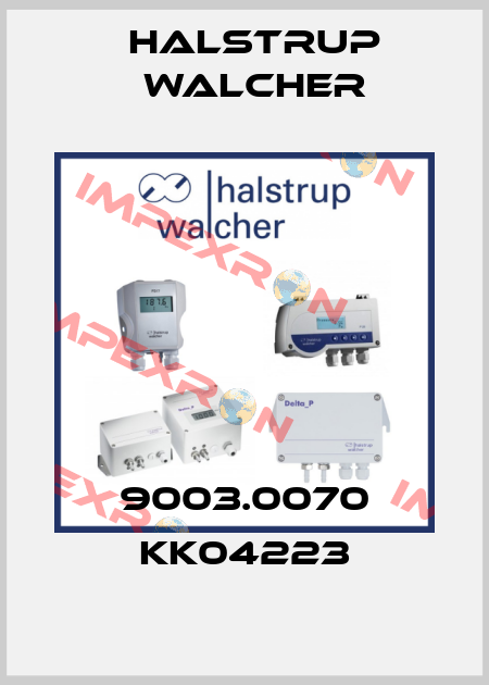 9003.0070 KK04223 Halstrup Walcher