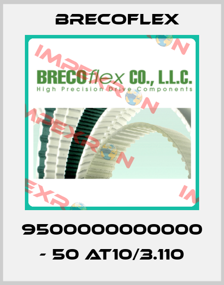 9500000000000 - 50 AT10/3.110 Brecoflex