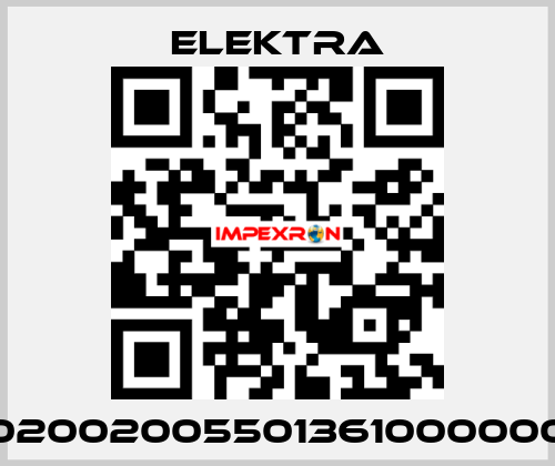 02002005501361000000 ELEKTRA