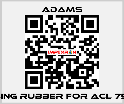 Sealing rubber for ACL 7595 C ADAMS