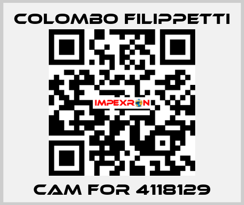 Cam for 4118129 Colombo Filippetti