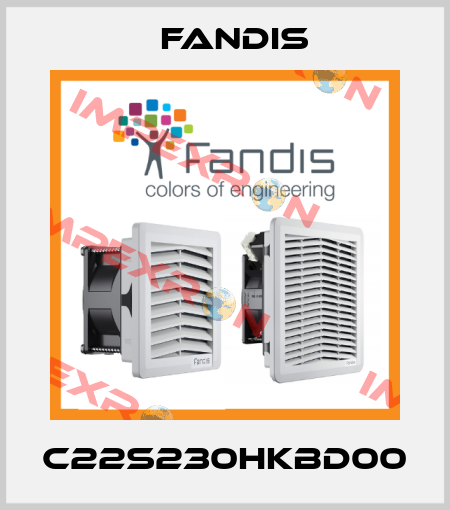 C22S230HKBD00 Fandis