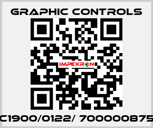 C1900/0122/ 700000875 Graphic Controls