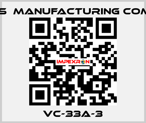VC-33A-3 VI- CAS  Manufacturing Company