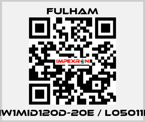 L1W1MID120D-20E / L05011i2 Fulham